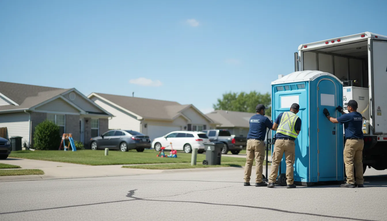 Standard Porta Potty Rentals in Crystal, MI near me